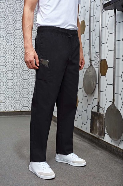 Kuharske 'Slim Fit' hlače - XS