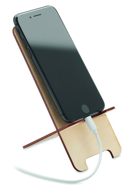 Birch Wood phone stand Grouw Stand