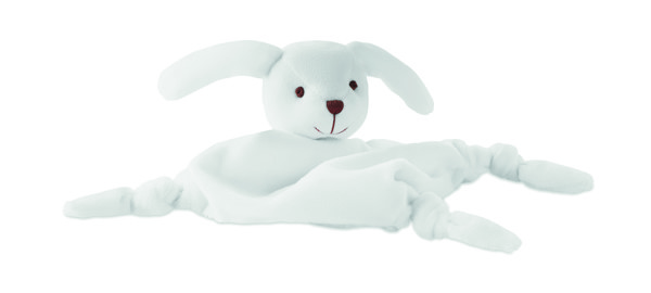 Peluche doudou per neonati Lullaby - Bianco