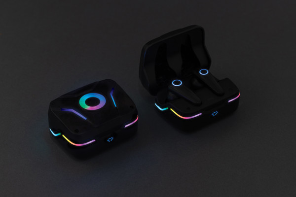 RGB gaming earbuds with ENC