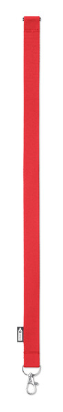 Smycz RPET 20 mm Lany Rpet - Czerwony