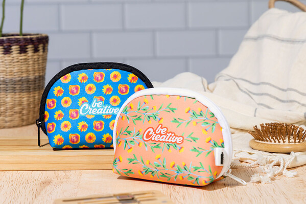 Custom Rpet Cosmetic Bag CreaBeauty Soft S - White
