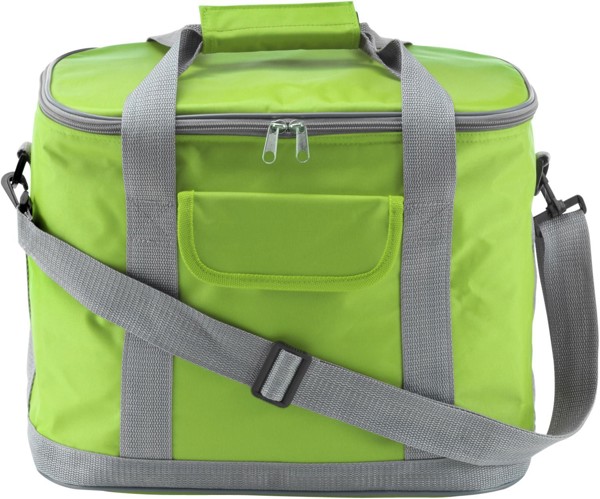 Polyester (420D) cooler bag Juno - lime