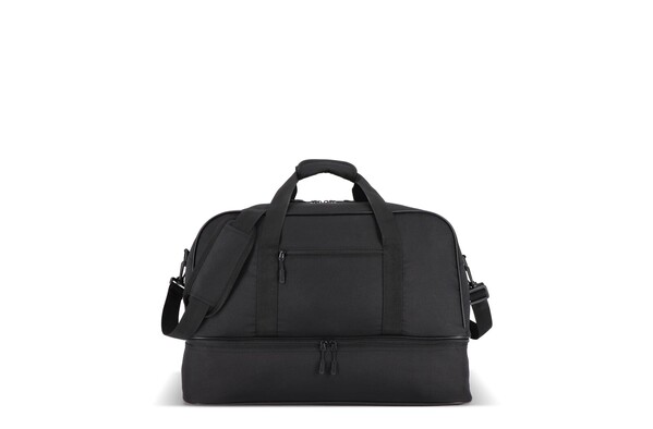 Sac de sport et de voyage en R-PET 600D 55,5 x 25 x 36 cm 50 L - Noir