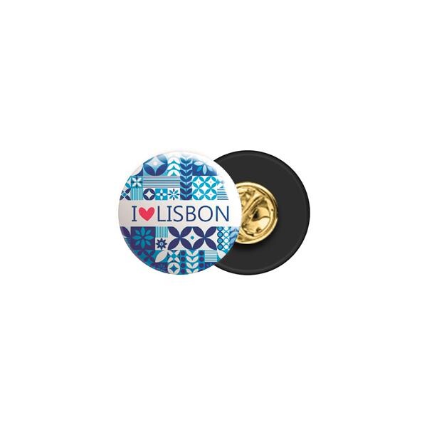 Badge Pin 25 Golden - Multicolor