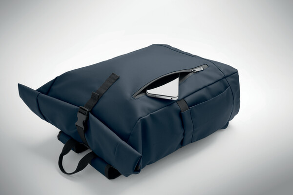 Sac à dos pour portable 600D Bangkok Roll - Bleu