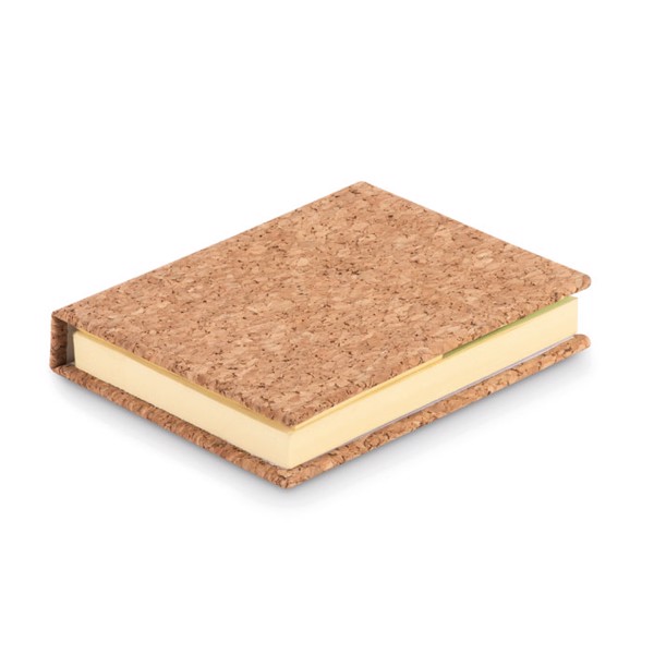 Visioncork memo blok plutovinast ovitek, 50,25 listov