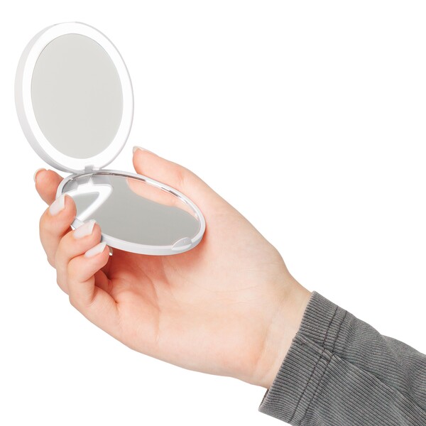 Pocket mirror Mirlo | Recycled - white