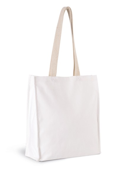 Velika torba s umetkom - White