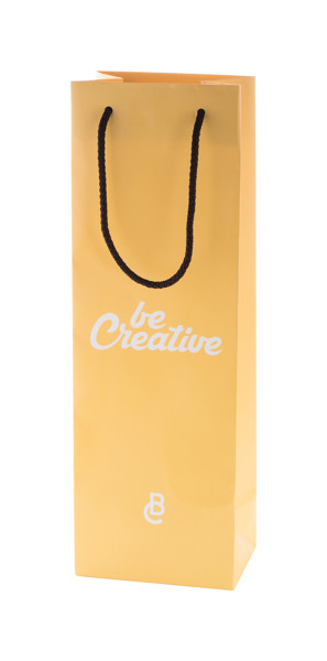 Creashop W paper bag 390x130x90 mm, PP handles