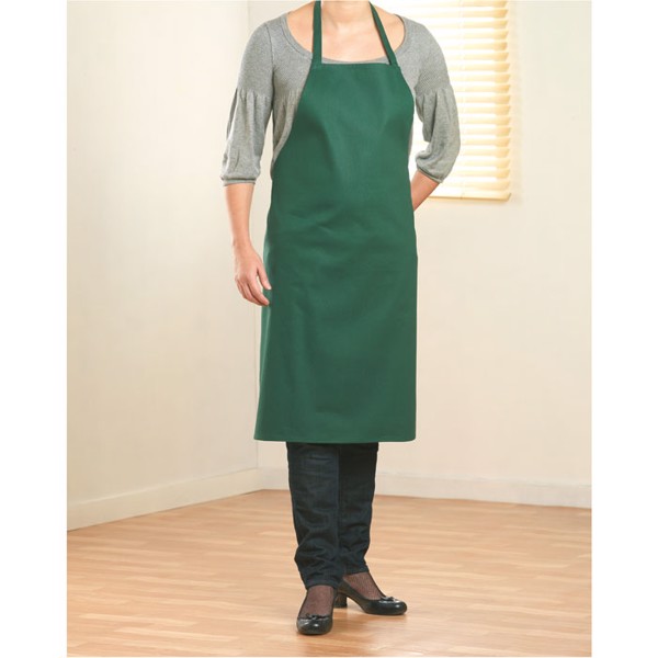Kitab cotton kitchen apron 180 g/m² - White