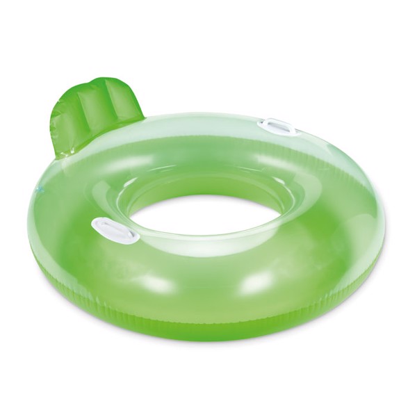 Inflatable chair with handles - Neon Green