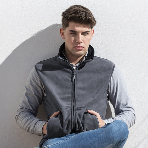 Chaleco Forest - Gris / Negro / XL