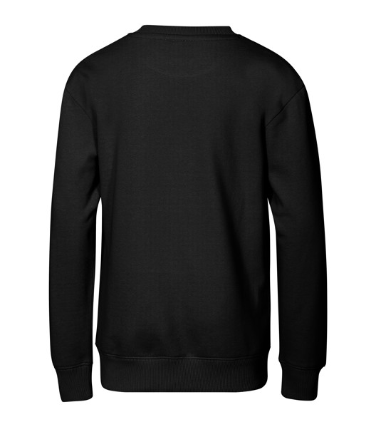 Sweatshirt Kids Malfini® Crew - Black / 122 cm/6 years