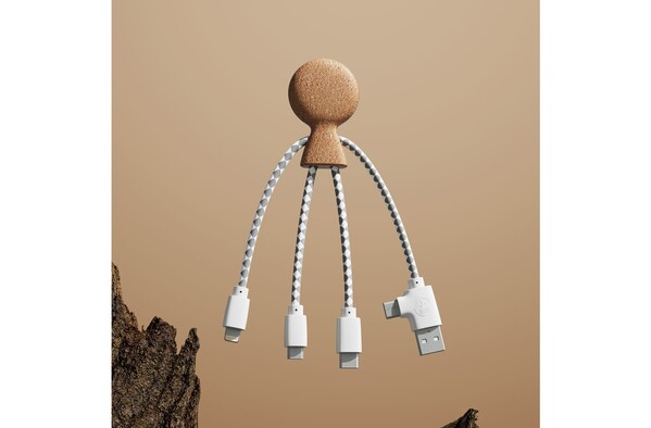 Xoopar Mr. Bio charging cable, USB-C, Tyvek