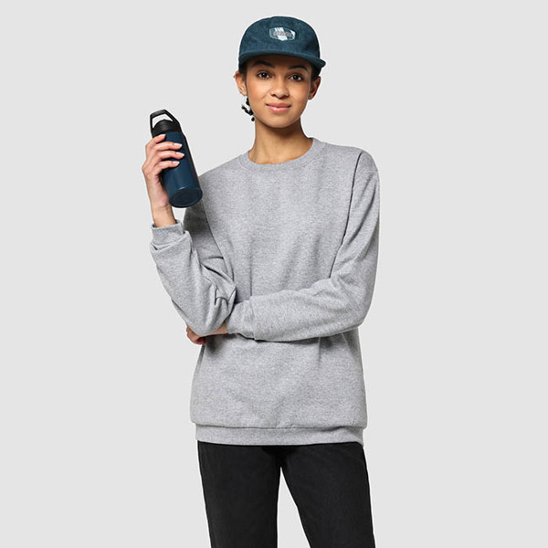 Garrafa de aço inox reciclado Athena - French Marinho