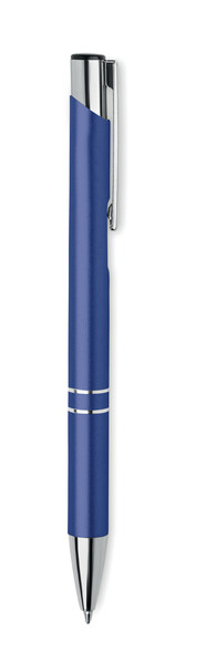 Stylo à bille en alu recyclé Bern Ra - Bleu Royal