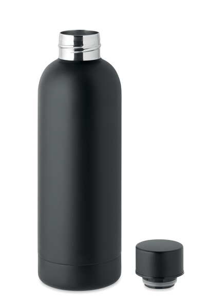 Double wall bottle 500 ml Athena - Black