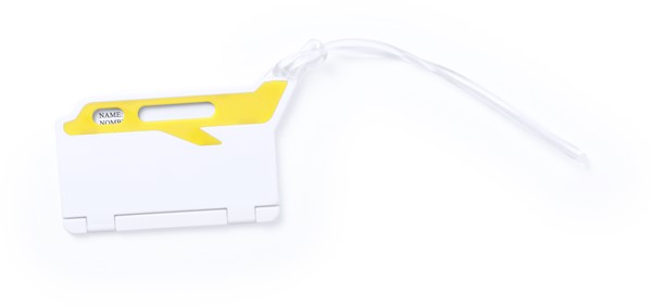 Badge Bagaglio Mufix - Giallo