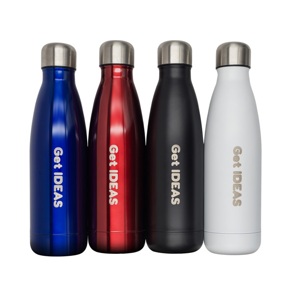 500 ml Montana vacuum bottle - White