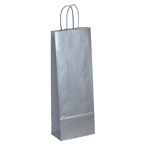 METALA. taška stříbrná - Stříbrná