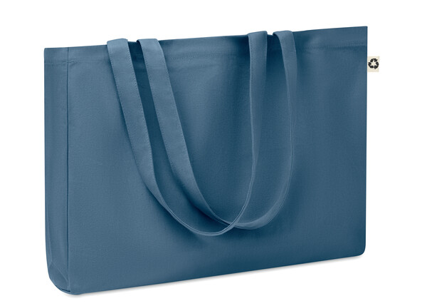 Torba z recyklingu  280 gr/m² Respect Coloured - Niebieski