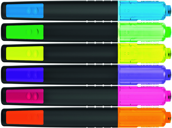 LIQEO HIGHLIGHTER PEN - ORANGE FLOURESCENT