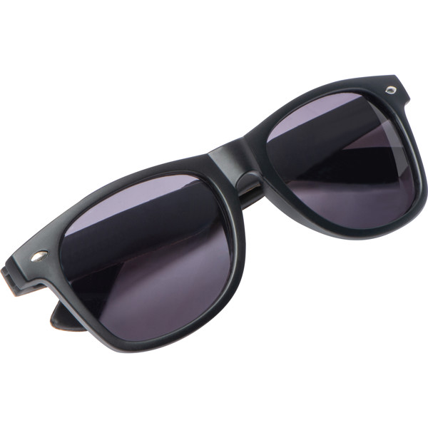 Sunglasses with cork covered temples PRIMO - Beige