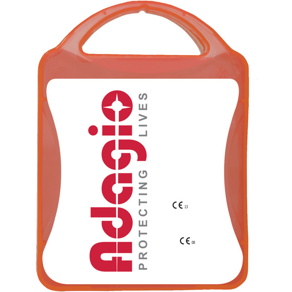 MyKit M Segurança rodoviária crianças - Vermelho transparente
