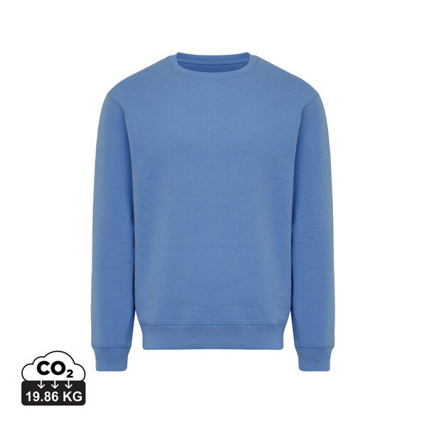 Mikina IQONIQ Torla z recyklované bavlny - Moon Blue / M