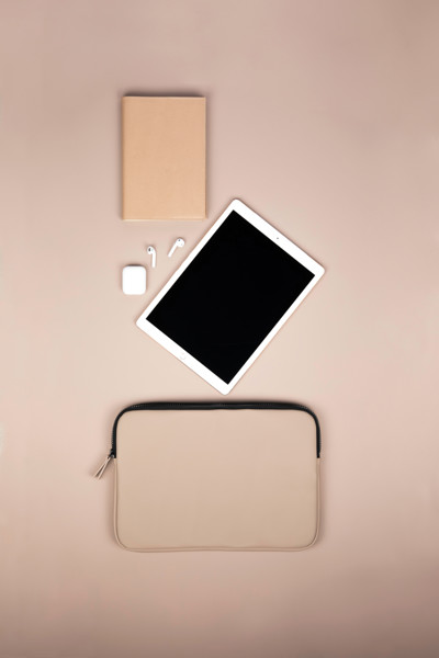 Vinga Baltimore laptopcase 15-17, nubuck PU - Greige