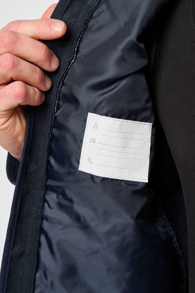 Unisex Dual-Fabric Daytoday Jacket - Navy / Silver / M