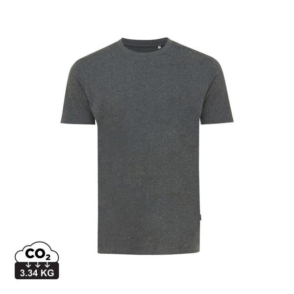 Iqoniq Manuel recycled cotton t-shirt undyed - Heather Anthracite / M