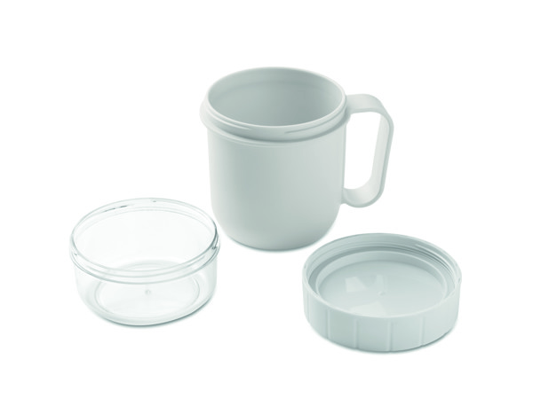 Gobelet en PP 450 ml Cup On Go - Blanc