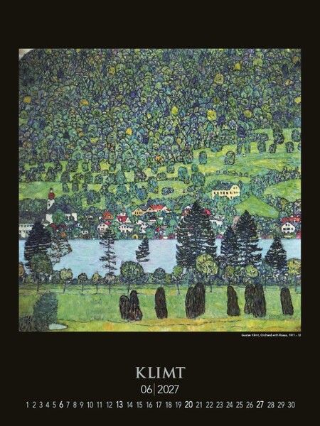 Nástenný Kalendár Gustav Klimt 2027