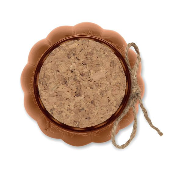 Vanilla plant based wax candle Pumkin - Brown