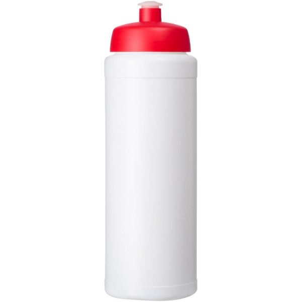 Bidon Baseline® Plus o pojemności 750 ml ze sportowym wieczkiem i uchwytem - Biały / Czerwony