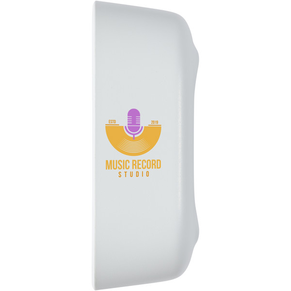 Stark 2.0 3W mini RCS recycled plastic Bluetooth® speaker - White