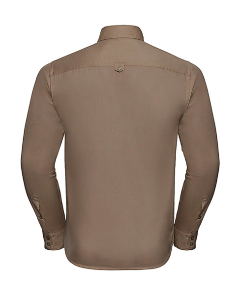 Long Sleeve Classic Twill Shirt - White / S