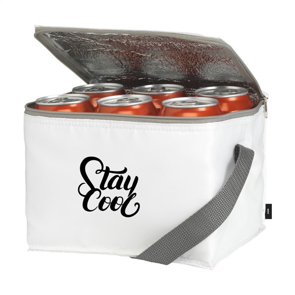 CoolMate GRS RPET cooler bag - White
