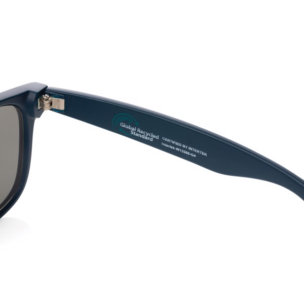 Lunettes de soleil en PC plastique recyclé GRS - Bleu Marine