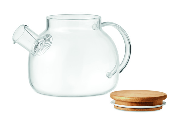 Teapot borosilicate glass 850ml Munnar