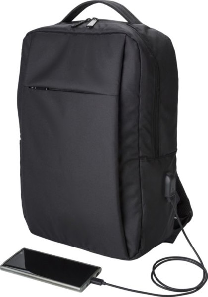 Mochila para portátil RPET (300D) Jesse