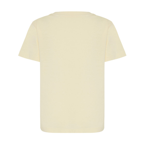 Dětské tričko Iqoniq Koli z recykl. bavlny - Cream Yellow / 78
