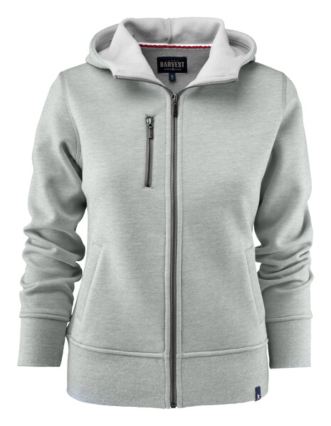 Harvest Parkwick Hooded Lady Jacket Grey mel. XXL