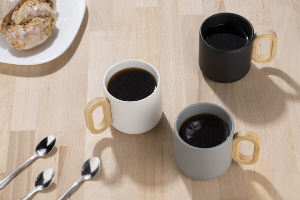 Ceramic mug ELVA 280 ml - white
