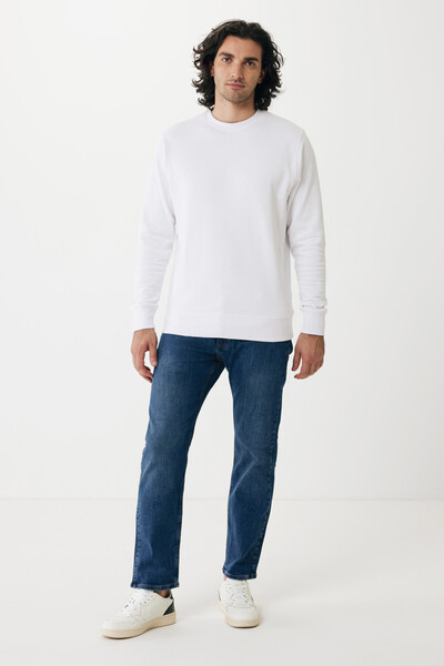 Lehká mikina Iqoniq Etosha z recykl. bavlny - Recycled White / XXXL