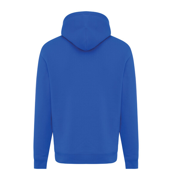 Sweat à capuche en coton recyclé IQONIQ Joshua - Bleu Royal / L