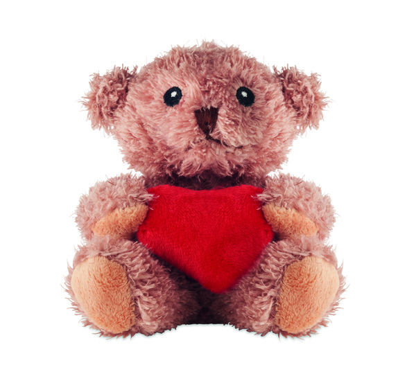 Teddy bear plush with heart Cuddle