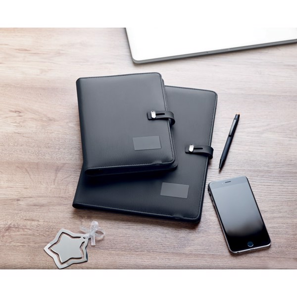 A4 folder w/wireless charger5W Smartfolder